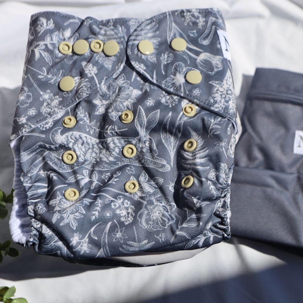 Nora's Nursery easy-care-machine-washable design saves laundry time.