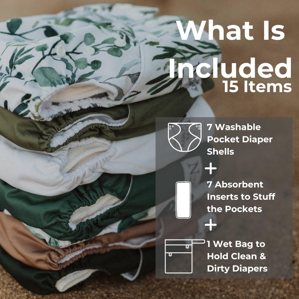 Morning Dew diaper insert highlighting absorbent core for daytime use.