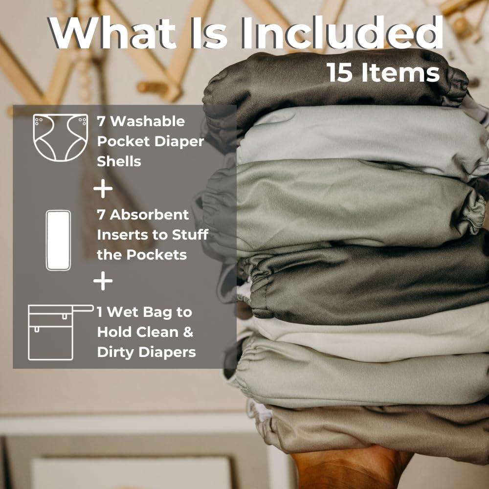 Morning Dew inserts 7 with viscose and microfiber for absorbency