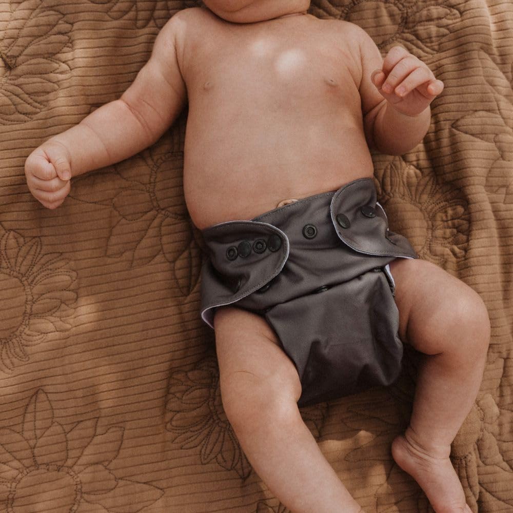 Soft microfleece liner in Morning Dew for baby comfort