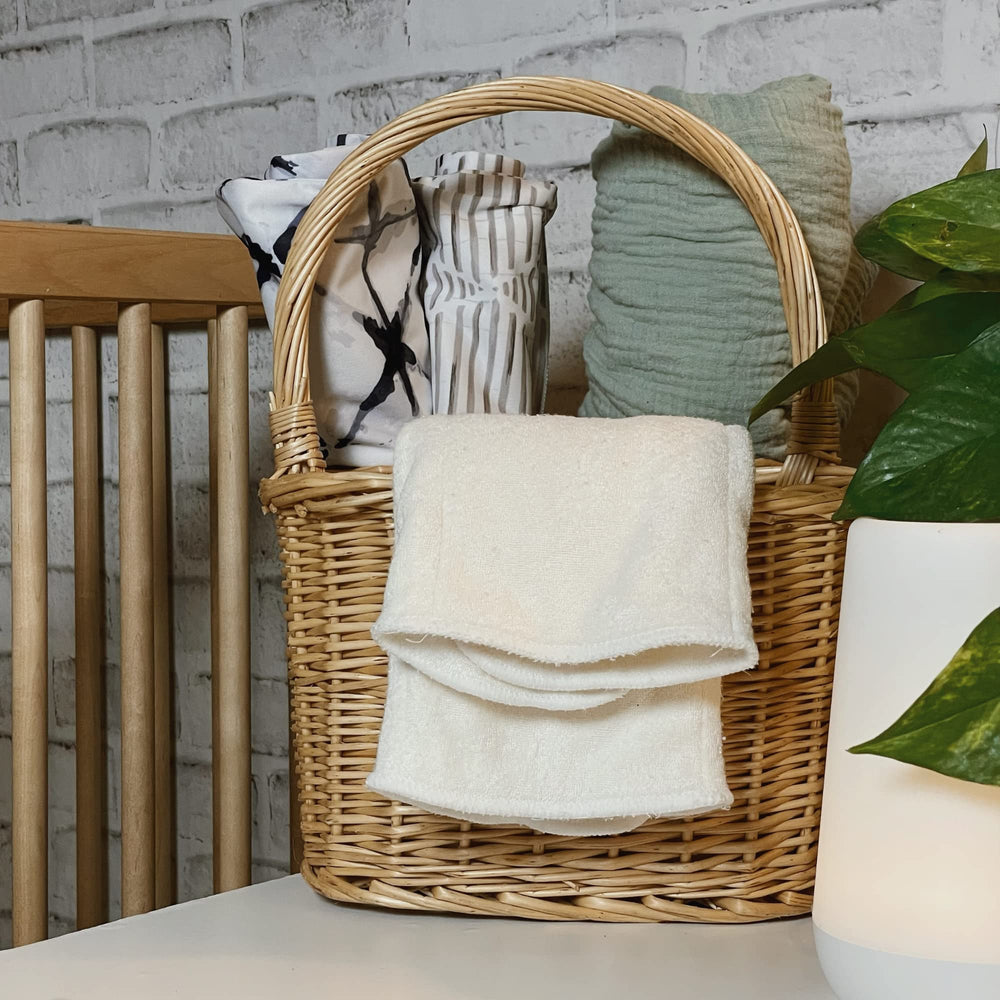 Nora's Nursery newborn to toddler fit with snaps.