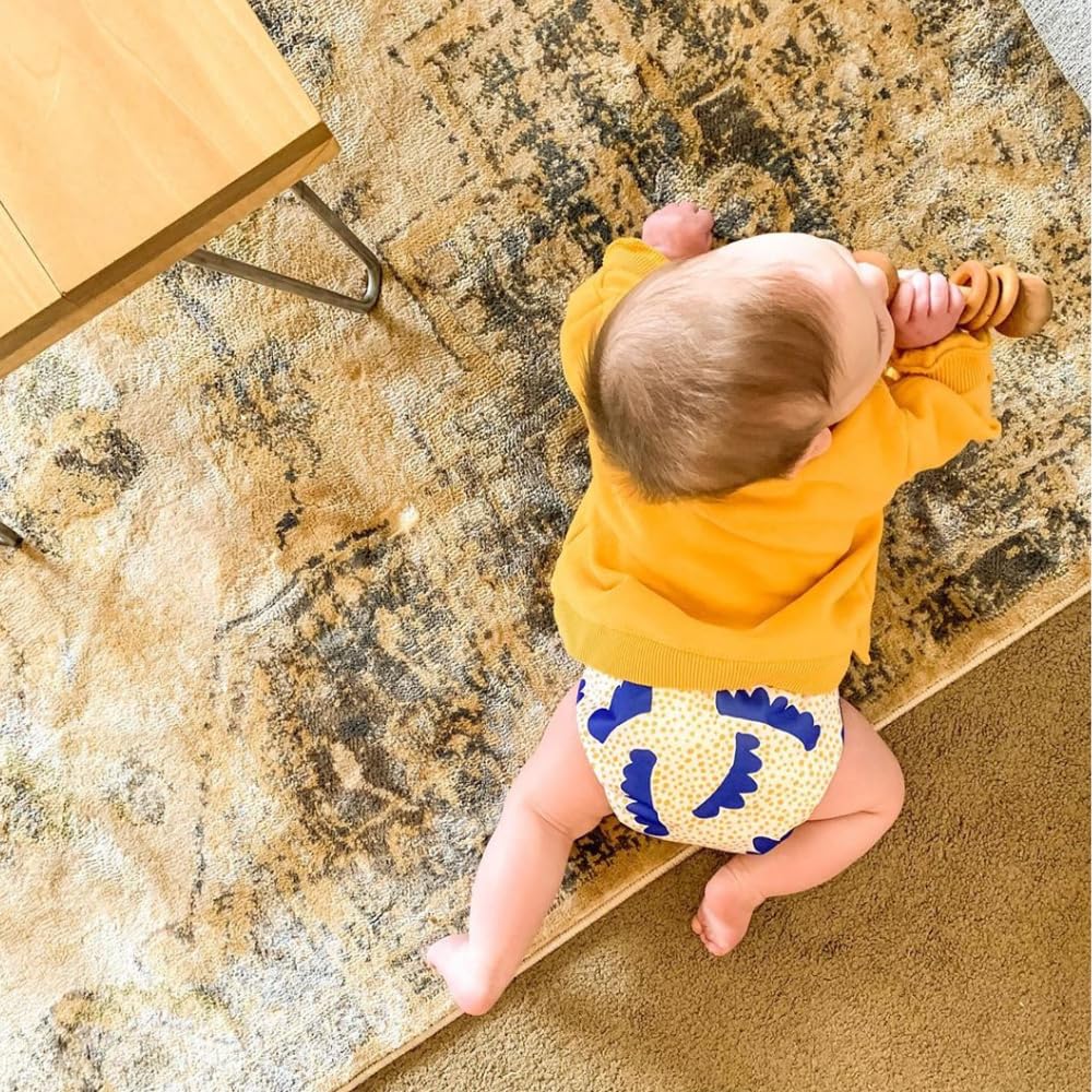 Nora's Nursery one-size pocket diaper grows with your child.
