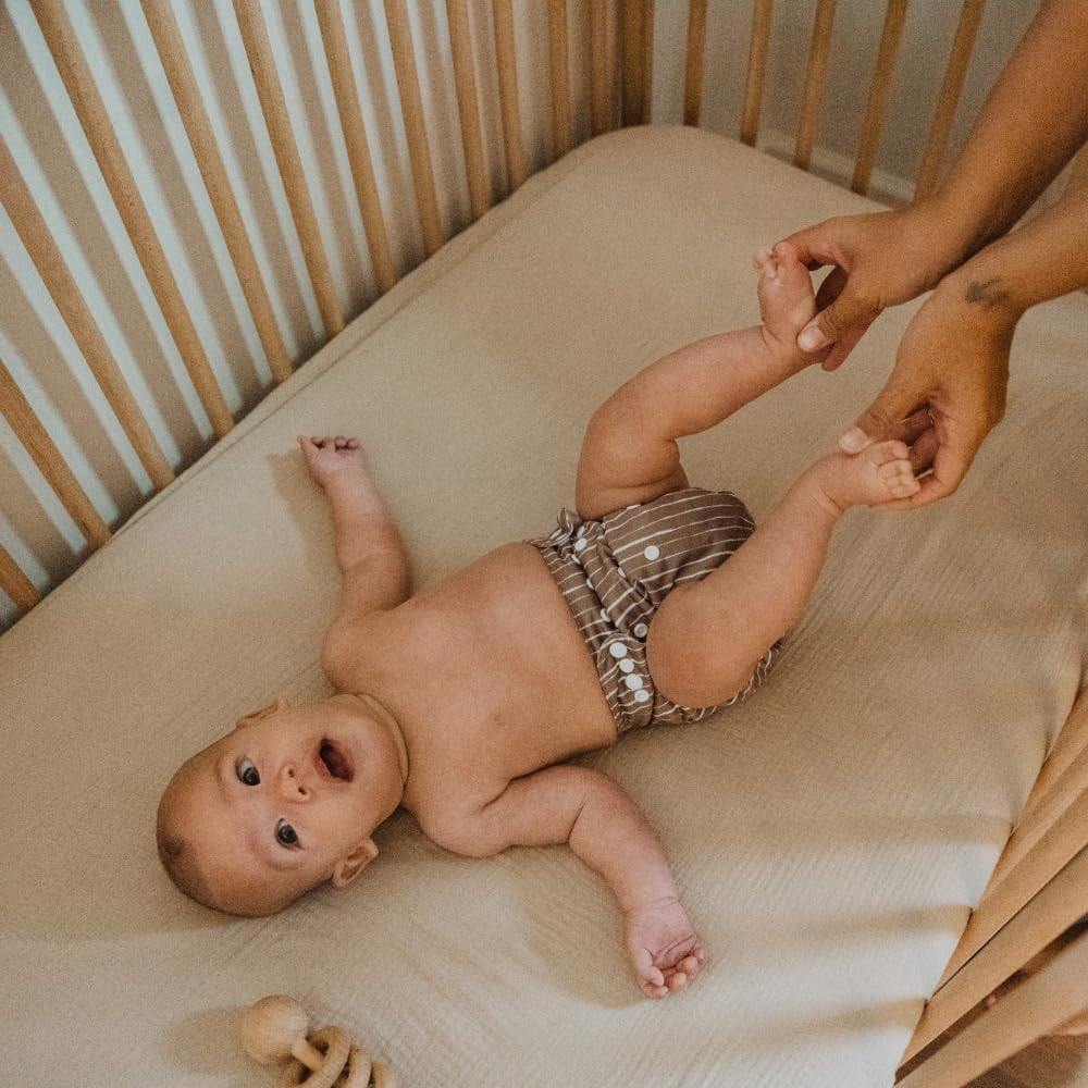 Nora's Nursery reusable cloth diapers help reduce waste and save money