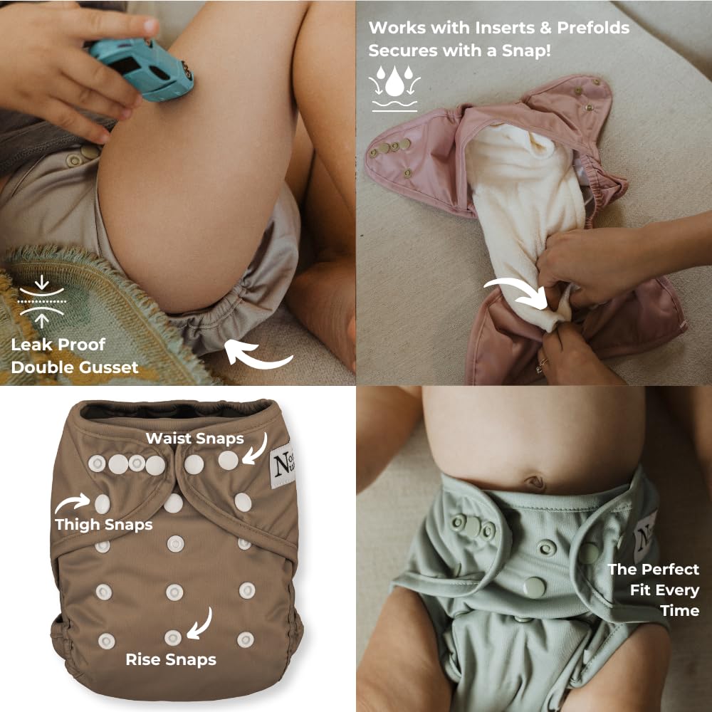 Nora's Nursery reusable and CPSIA-safe diaper cover.