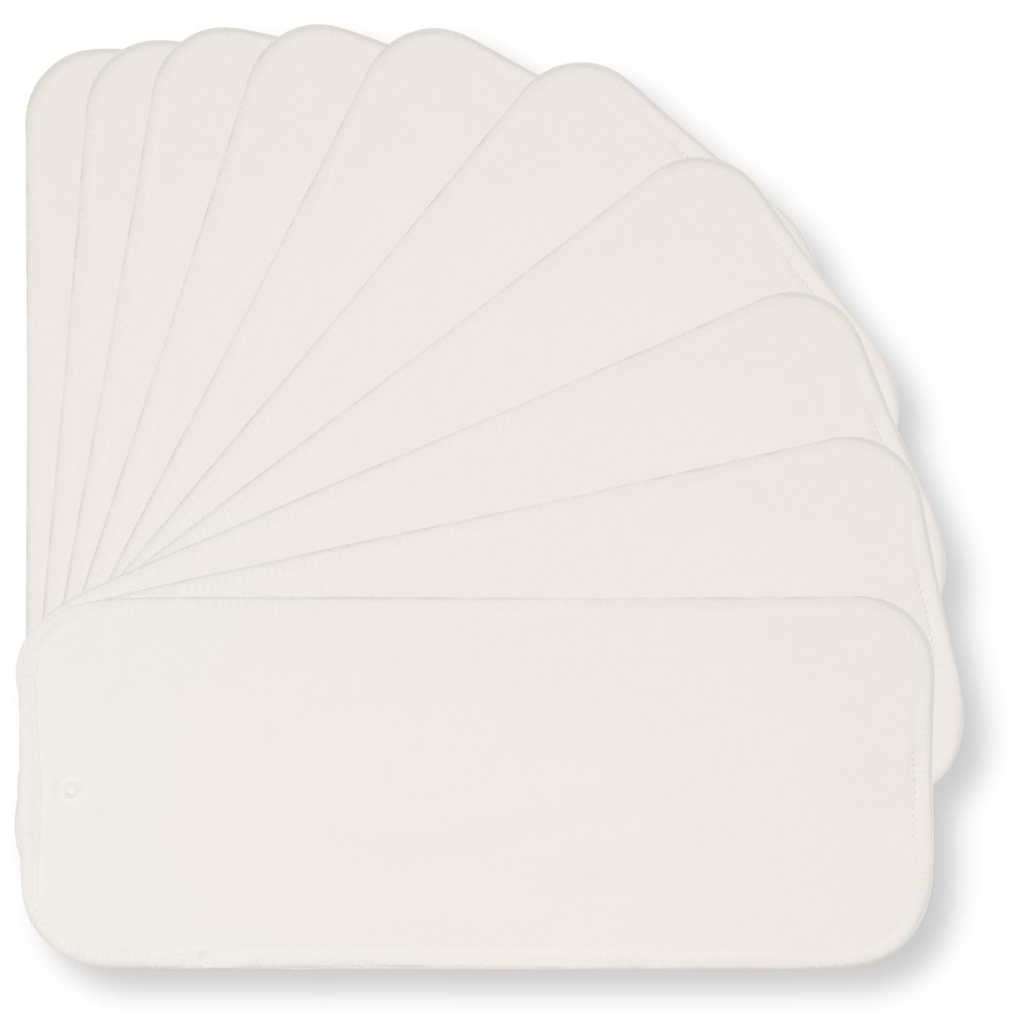 Washable, reusable Nora's Nursery diaper liners reduce waste.