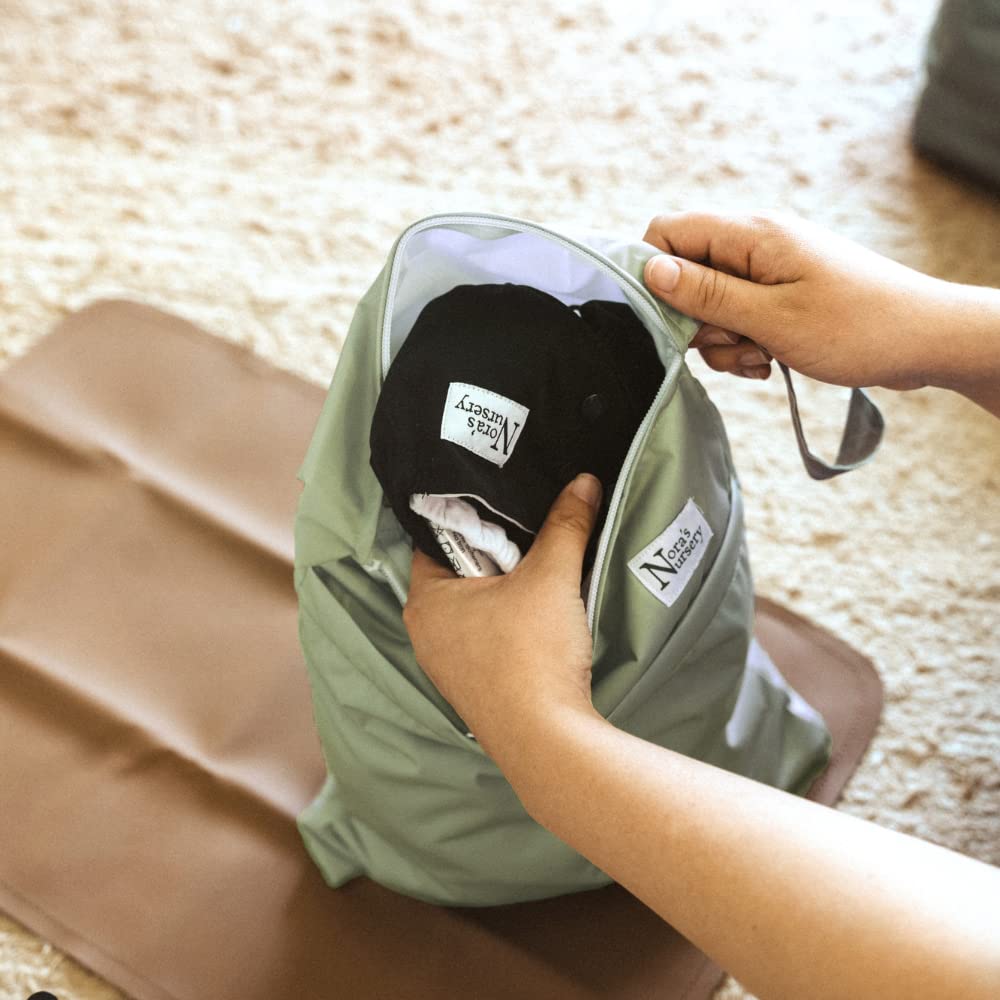 Nora's Nursery wet dry bag versatile for swimsuits, gym clothes, and travel