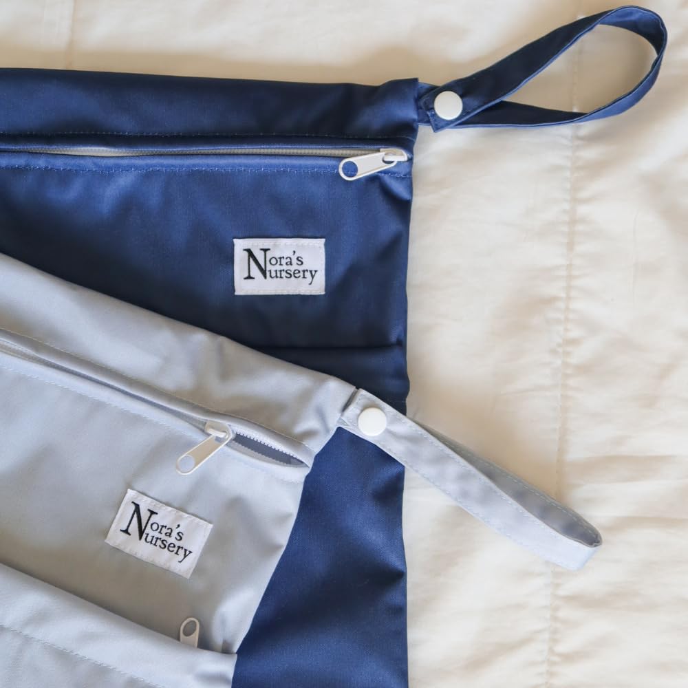 Nora's Nursery bag used for swimming gear or gym clothes on trips.