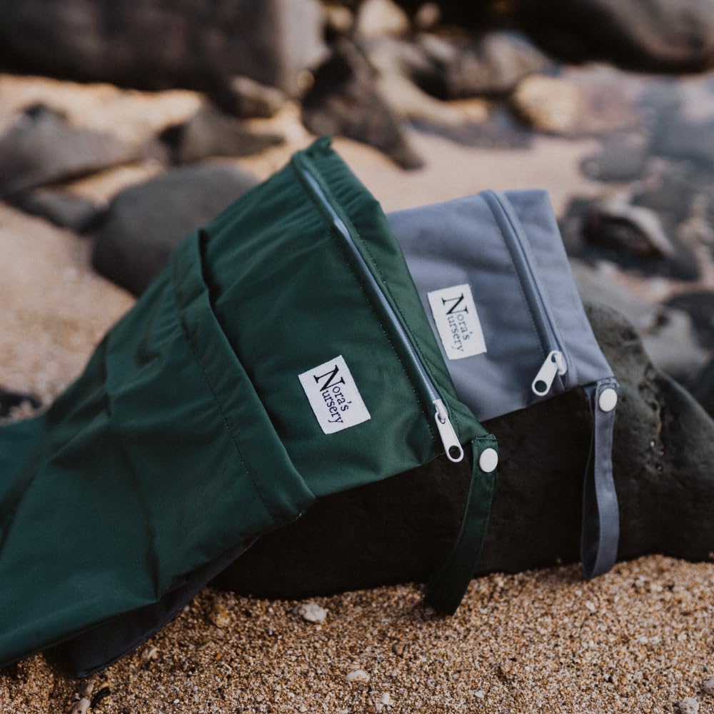 Nora's Nursery forest bag is ideal for swimwear after pool visits