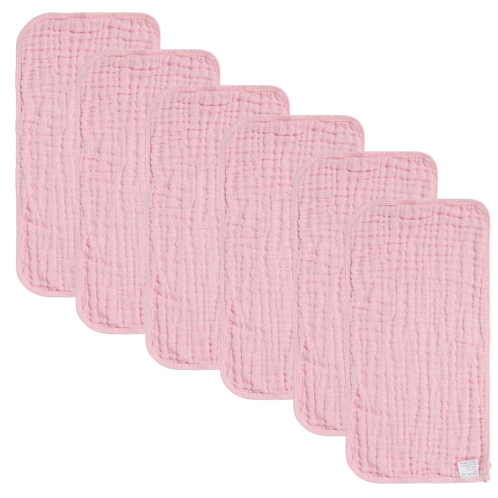 Norinori burp cloth muslin 20x10 soft and absorbent for newborns