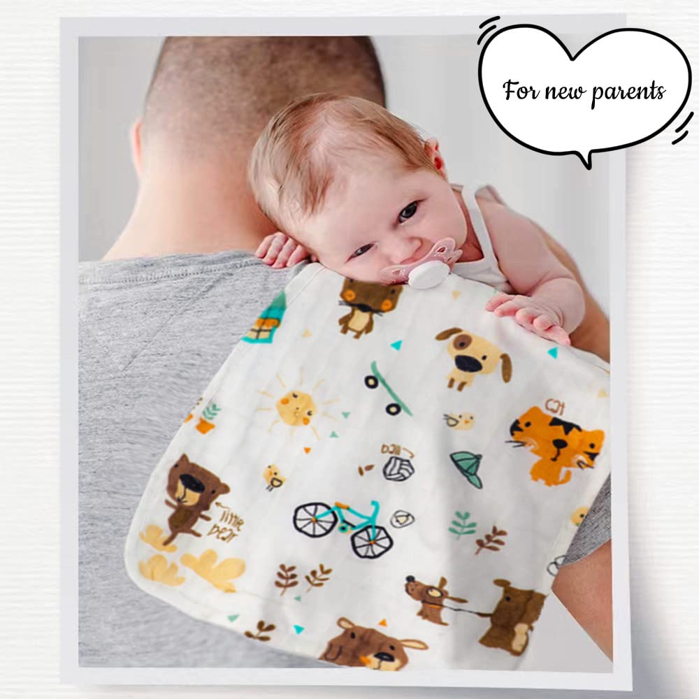 Norinori gift ready burp cloths for new parents
