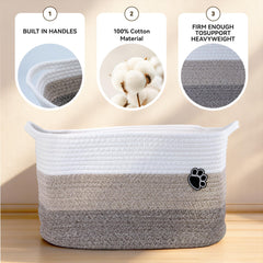Norirun 3-pack small basket perfect for remotes and stationery.