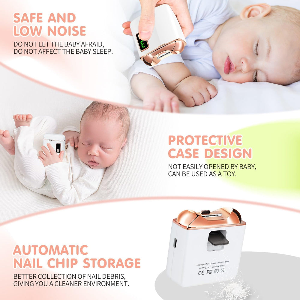 Northlet clipper offers 3-speed control for customized nail care.
