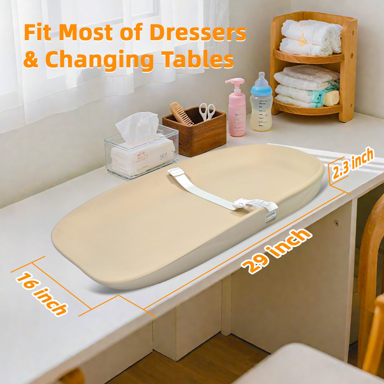NOSDA CRADOE easy wipe maintenance keeps pad fresh.