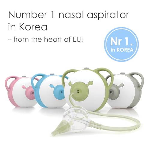 Nosiboo Pro nasal aspirator control panel enables precise suction settings.
