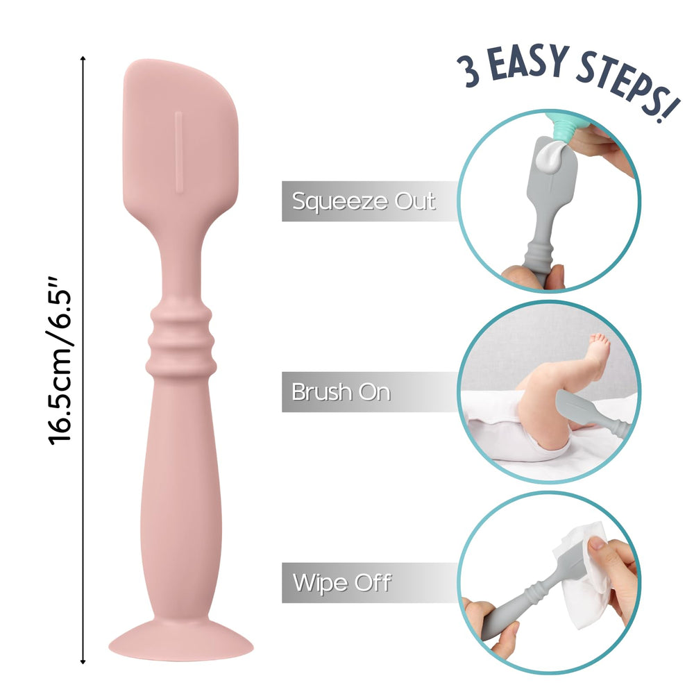 Nothomme 6.5-inch size fits easily into the nursery, bag, or changing station.