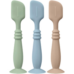 Nothomme Sage silicone diaper cream applicator with standing base for mess-free storage