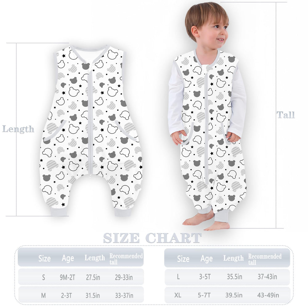 NOUJULOUN adjustable snaps bottom adapt as child grows.