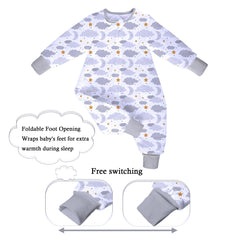 NOUJULOUN Starry Moon long sleeves provide full upper-body coverage for active toddlers.