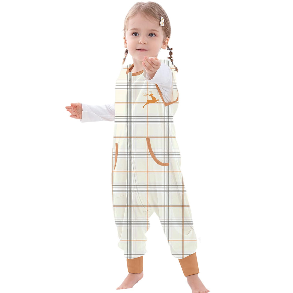 NOUJULOUN toddler-sleep-sack-legs-adjustable-snaps-bottom grow-with-child for lasting fit.