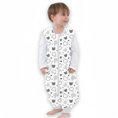 NOUJULOUN walker sleep sack with hip-free design supports mobility.