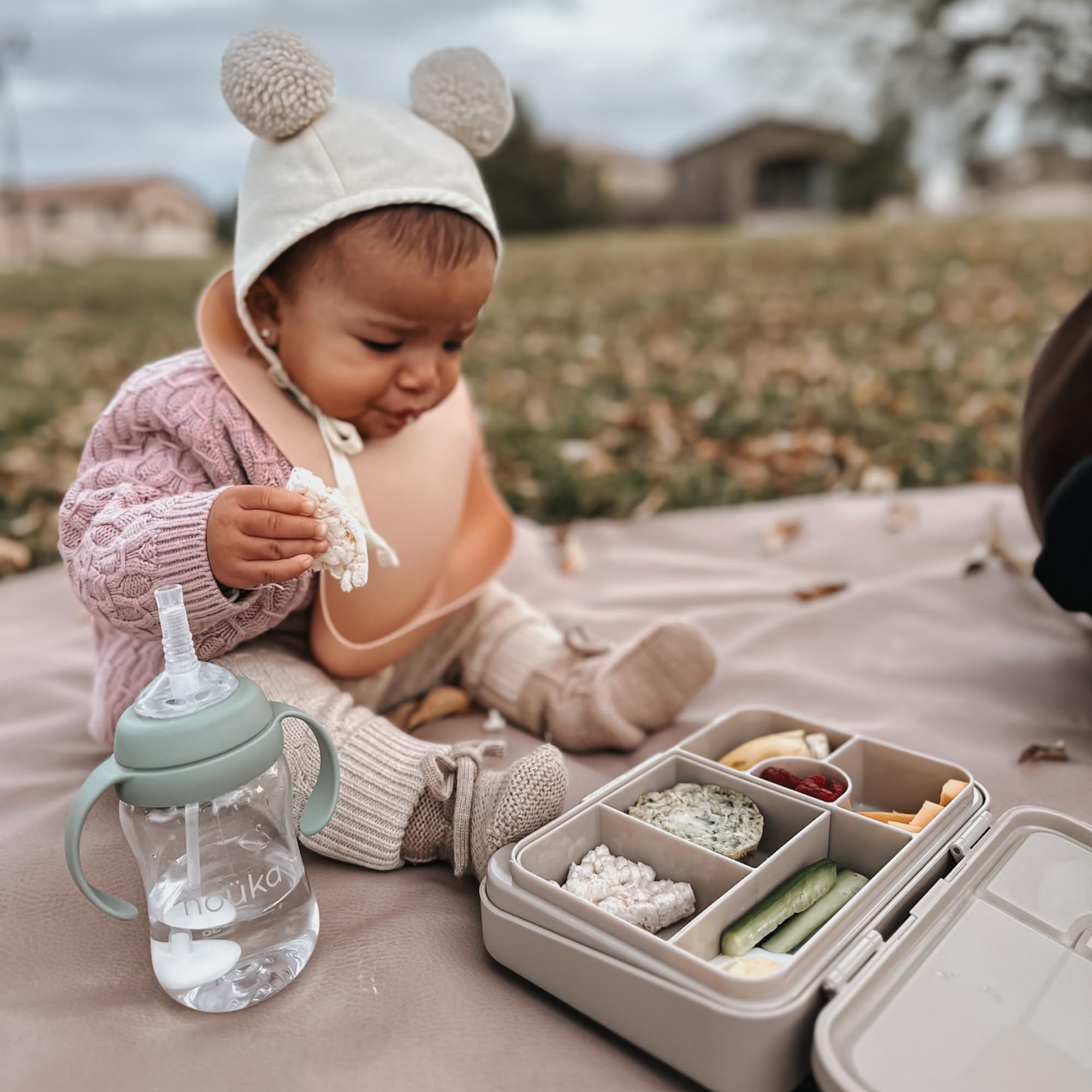 nouka calm Wave colorways complement mealtime sets
