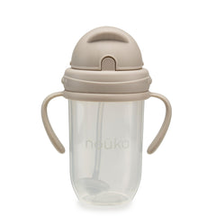 nouka leakproof weighted straw cup designed for mess-free drinks in any angle