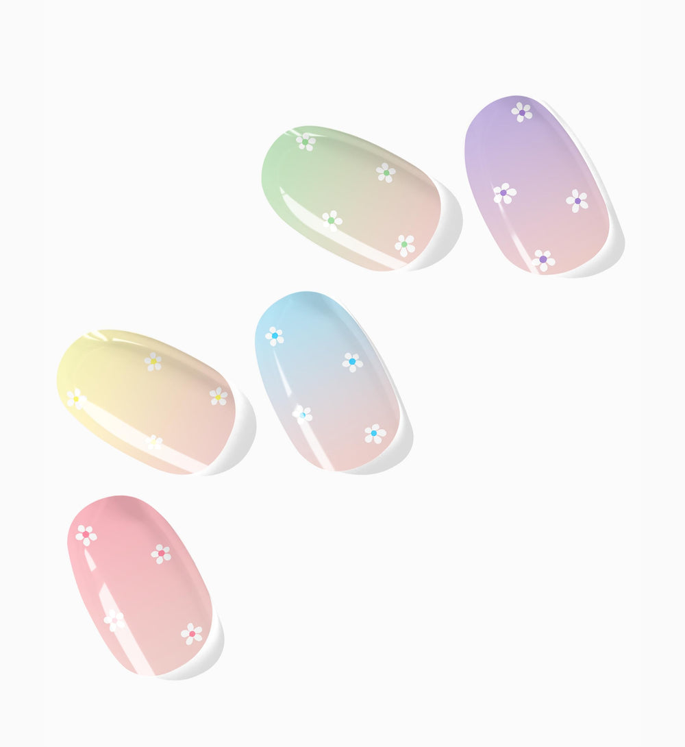 Nova Nails Flower Child strip pack for quick at-home manicure