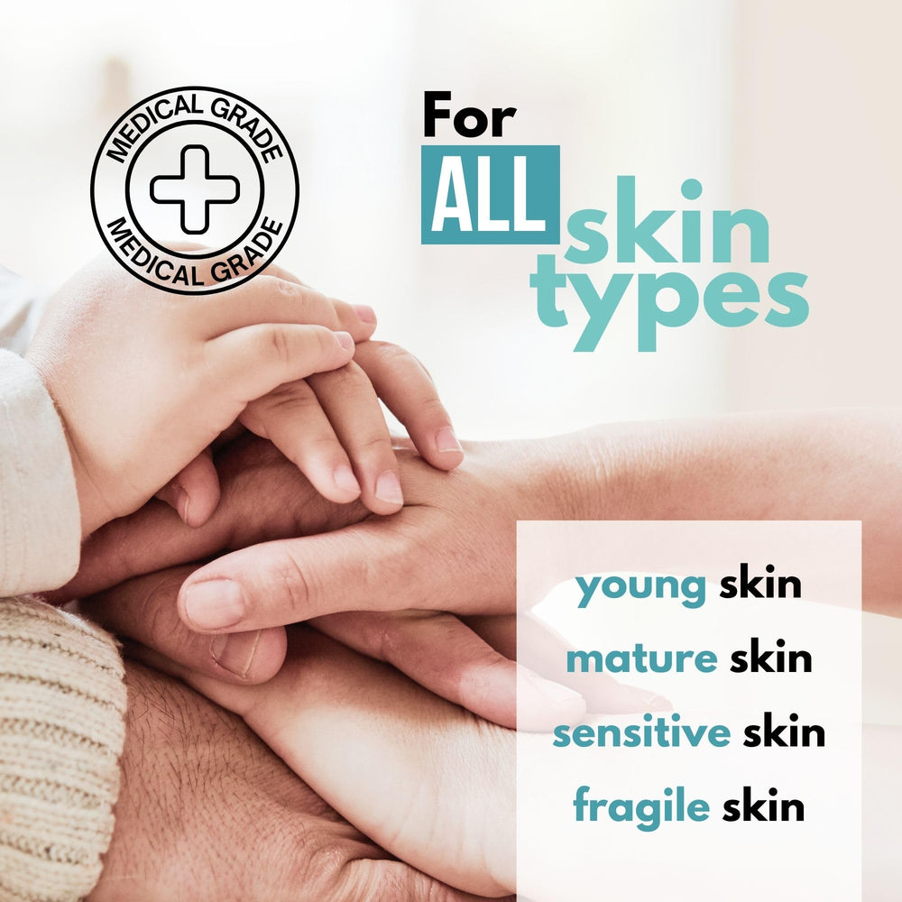 NOVEHA natural ingredients label signaling gentle skin care