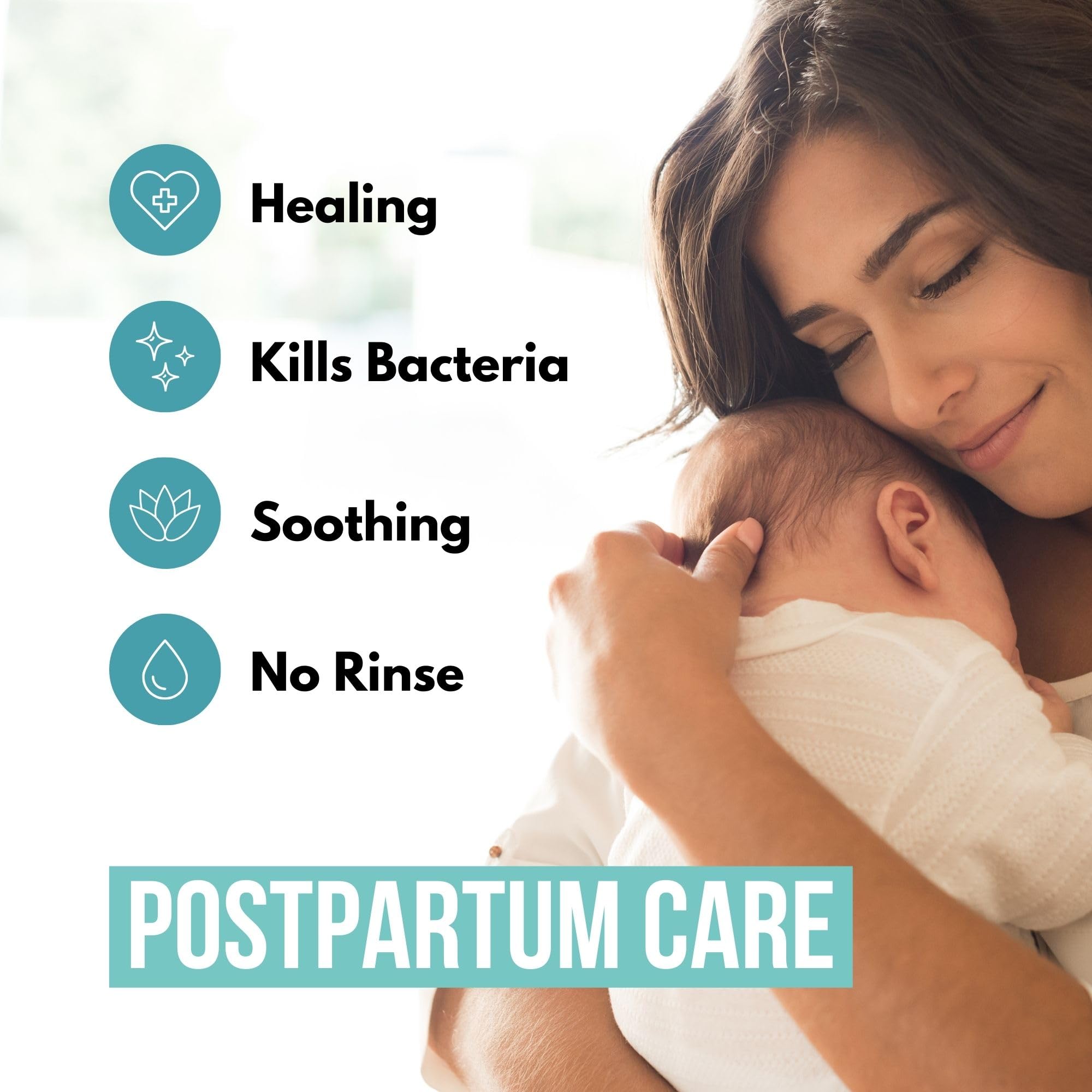 NOVEHA senior care setting with easy spray for on-the-go cleansing