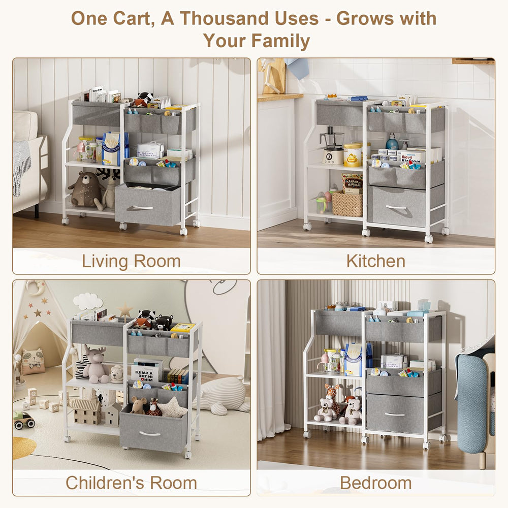 Novvia gift-ready diaper caddy makes a practical new parent gift.