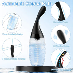 NPZO 20oz bottle with bendable nozzle fits comfortably for personalized cleansing.