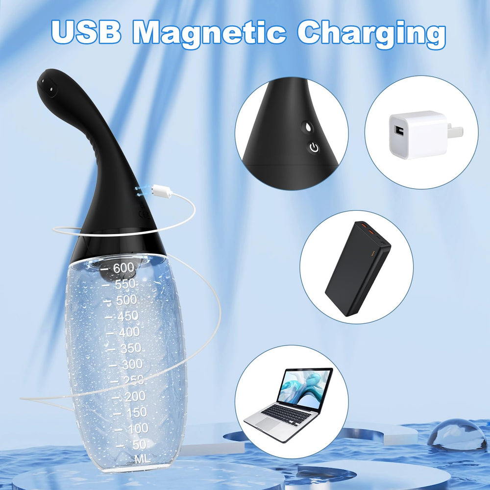NPZO USB magnetic charging powers up for quick, reliable use.