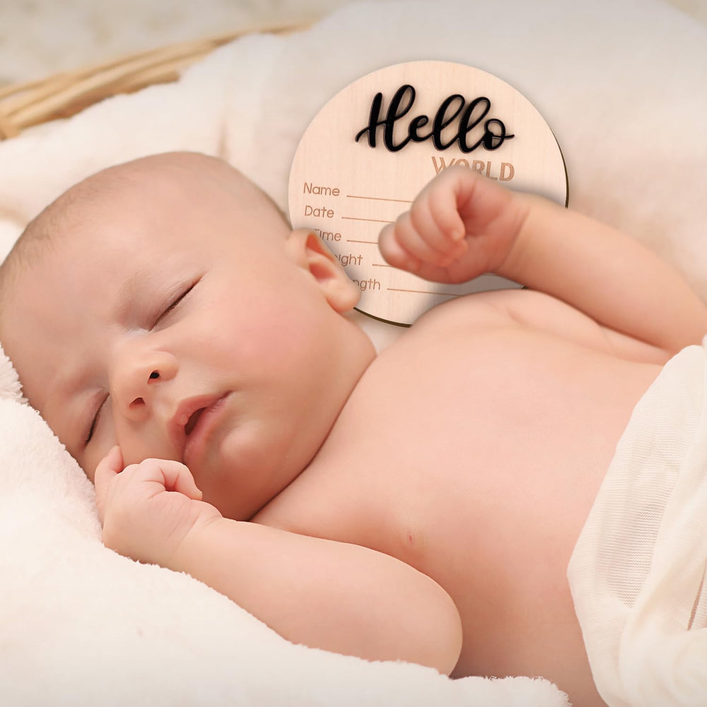 NQEUEPN packaging includes one birth announcement sign