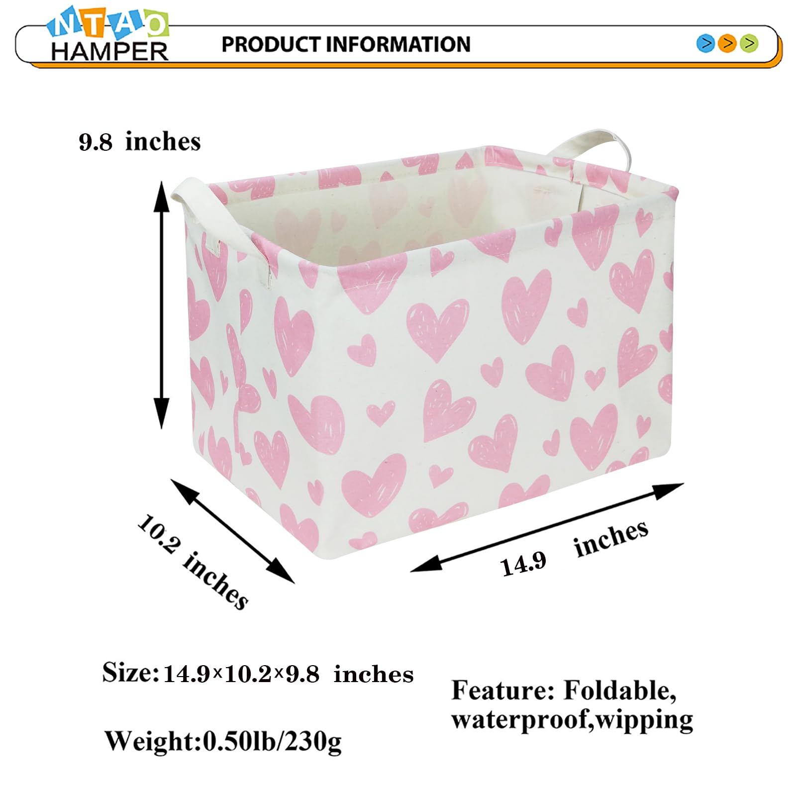 NTAOHAMPER stylish room decor and nursery organizer