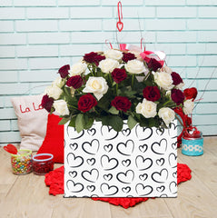 NTAOHAMPER kid-friendly organizer basket for books and toys.