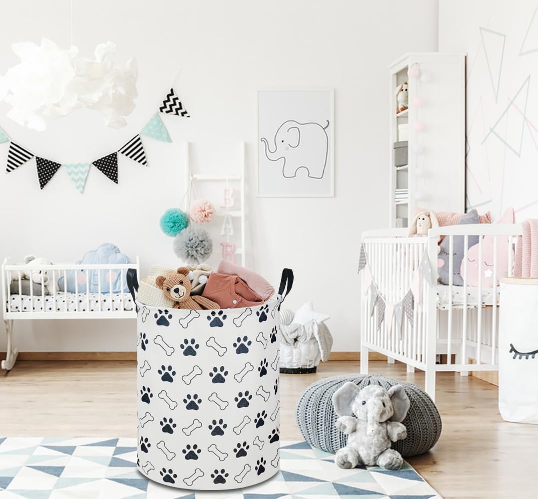 NTAOHAMPER portable with leather handles for easy moving around the home.