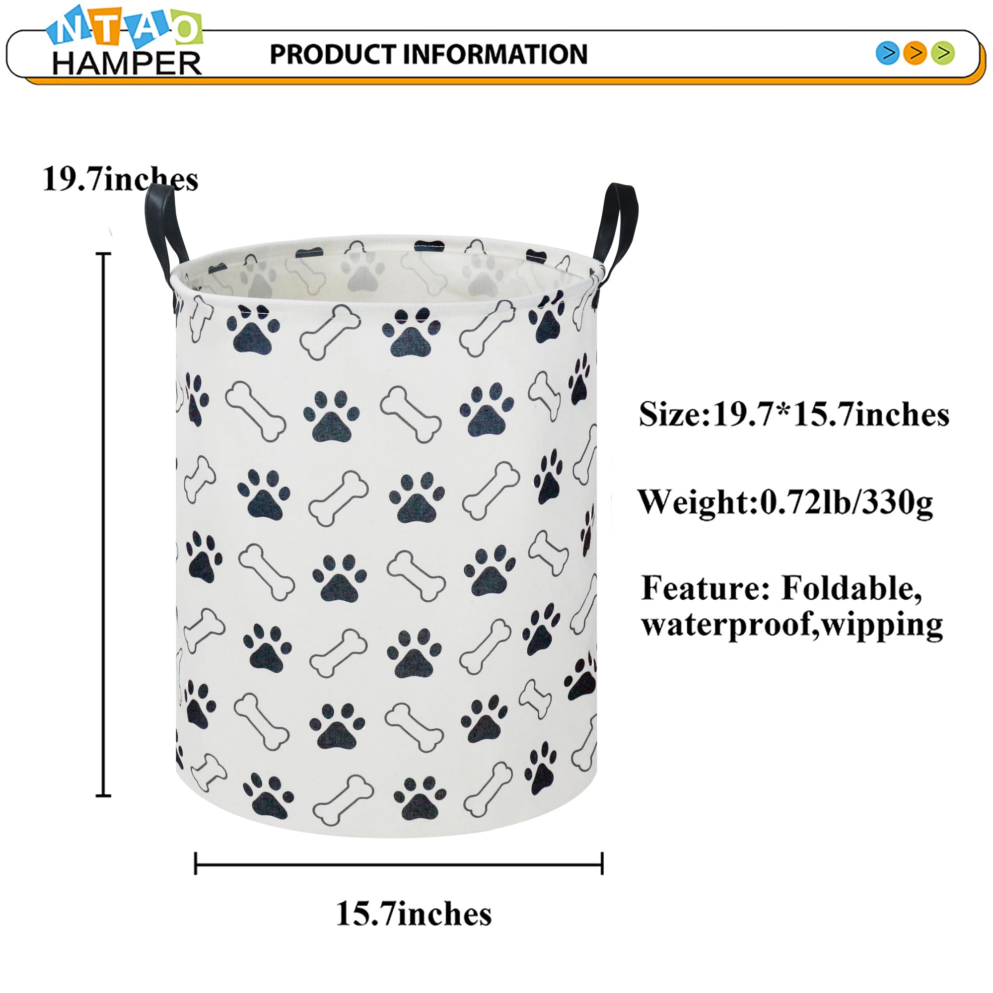 NTAOHAMPER room decor adds a cute nursery touch while staying functional.