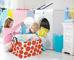 NTAOHAMPER basket with waterproof lining keeps contents secure and dry.