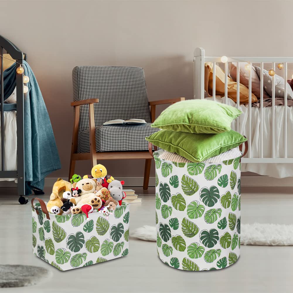 NTAOHAMPER foldable storage bin saves space when not in use