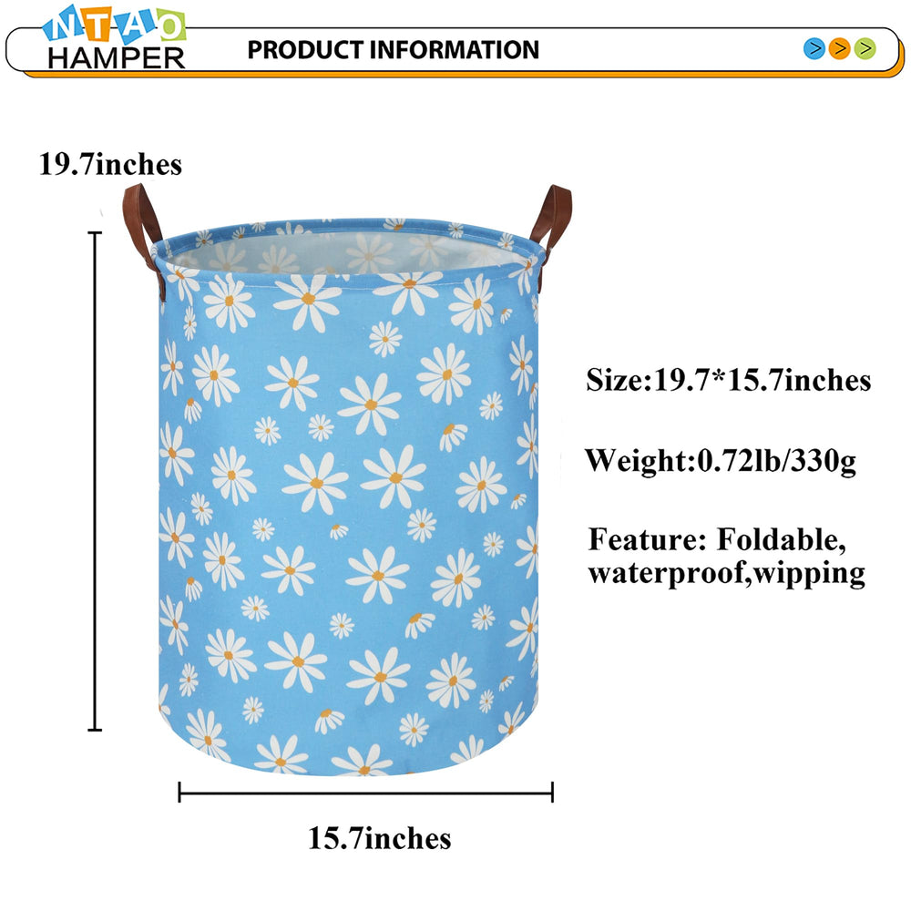 NTAOHAMPER blue waterproof lining aids spill protection and easy cleaning