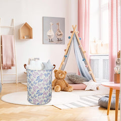 NTAOHAMPER Nursery Organizer Bin showing soft fabric and lightweight design