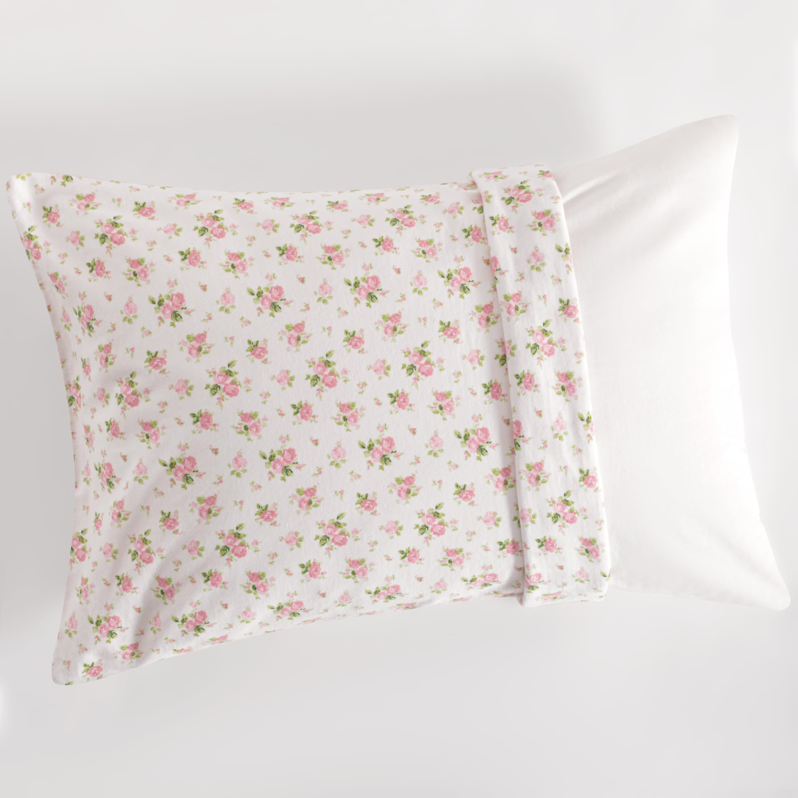 NTBAY 100% cotton toddler pillowcase provides cool breathable softness for naps