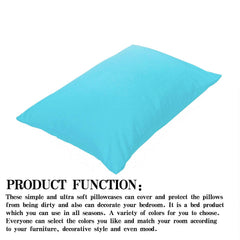 NTBAY two-pack pillowcases in blue provide versatile nursery color options
