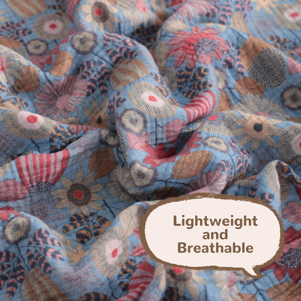 NTBAY 30x40 crib coverage blanket for safe, breathable daytime naps.