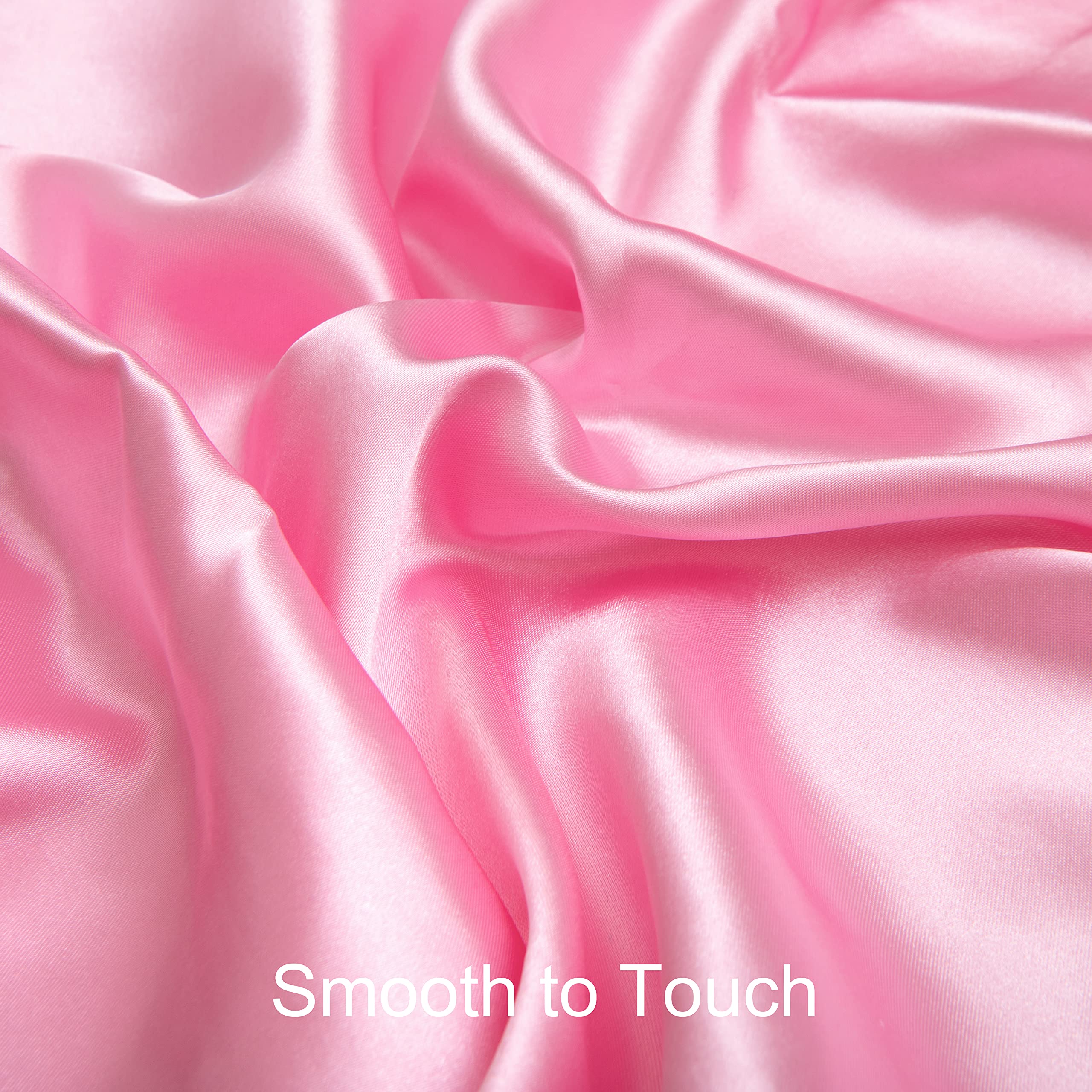 NTBAY silk satin crib sheet with 8-inch pocket securely fitting standard cribs