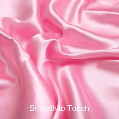 NTBAY silk satin crib sheet with 8-inch pocket securely fitting standard cribs
