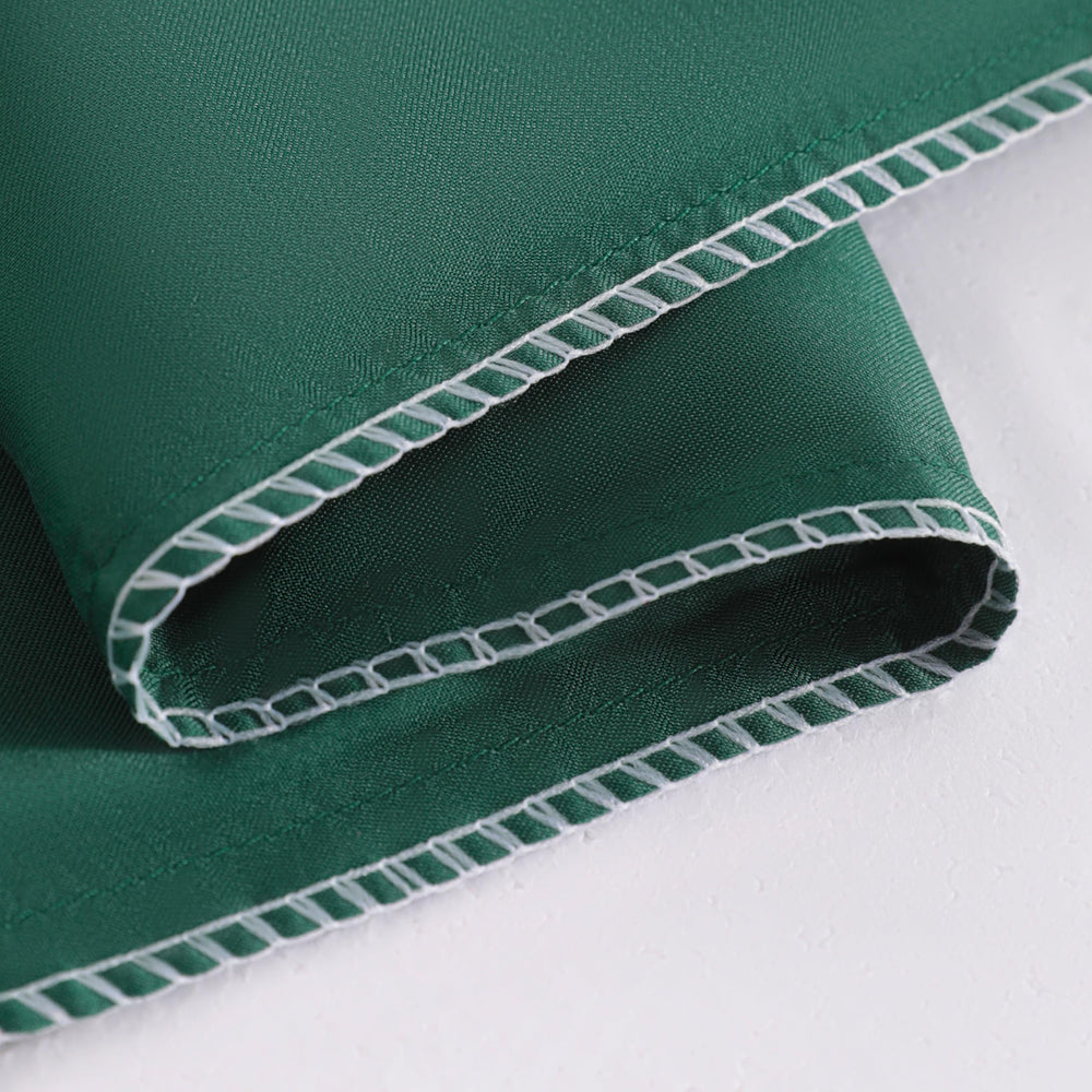 NTBAY baby room decor with dark-green satin pillowcase.