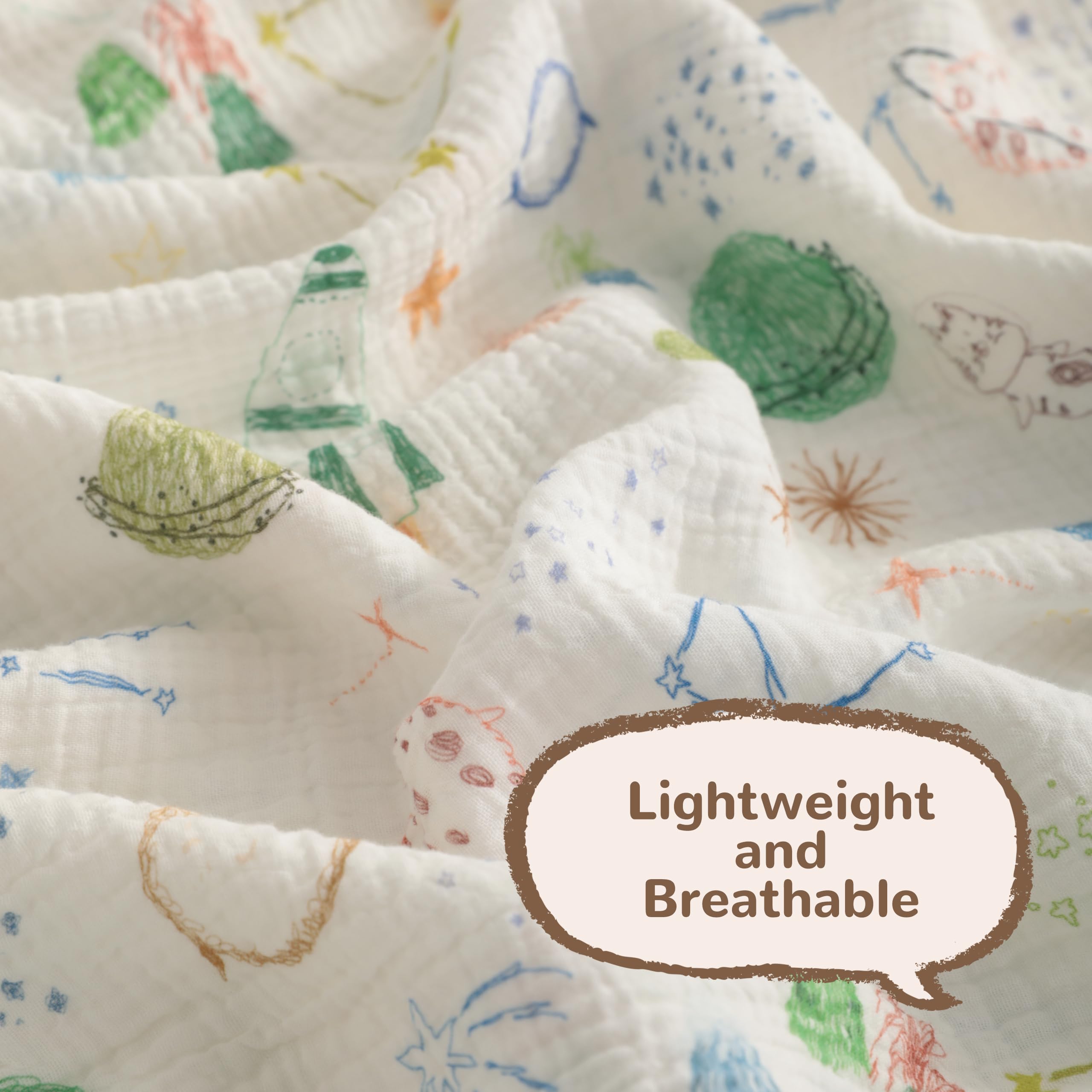 NTBAY 42x60 blanket with reversible patterns for cozy layering