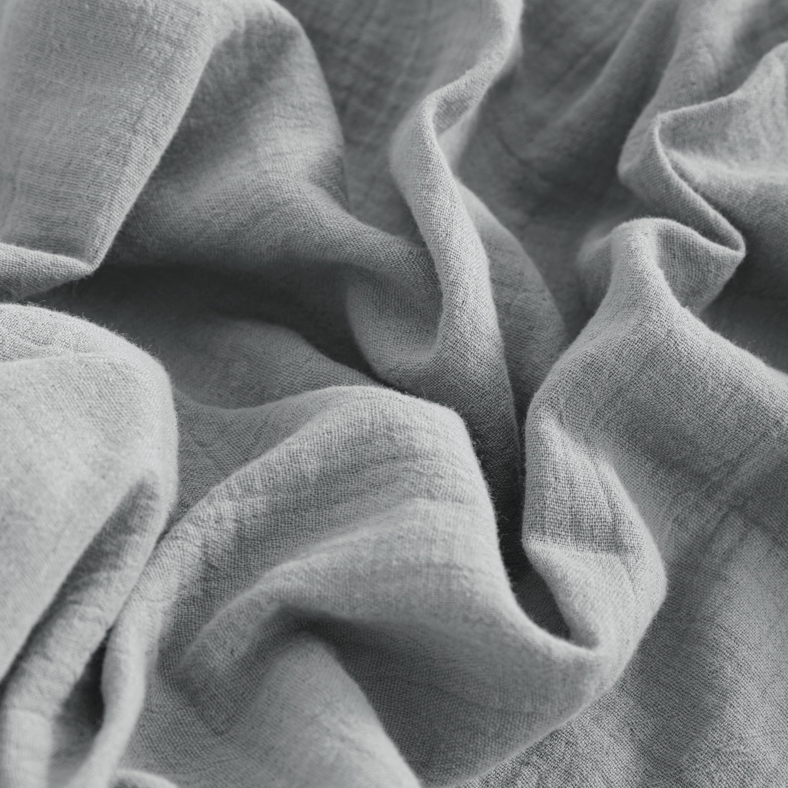 Fitted crib sheet with 360-degree elastic from NTBAY stays secure on standard cribs.