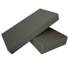NTBAY dark grey crib sheet closeup showing plush microfiber texture.